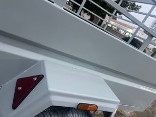 Remolque coche con jaula