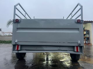 Remolque coche con jaula