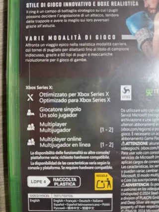 Precintado Undisputed Xbox Series X