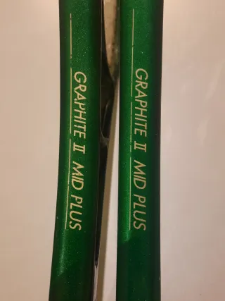 2 Raquetas de Tenis Prince Graphite II Midplus