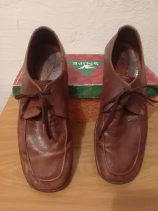 Zapatos con cordon.Snipe Hombre Talla 42 Marron