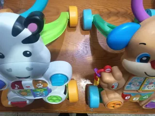 Correpasillos Cebra y Perro Fisher-Price
