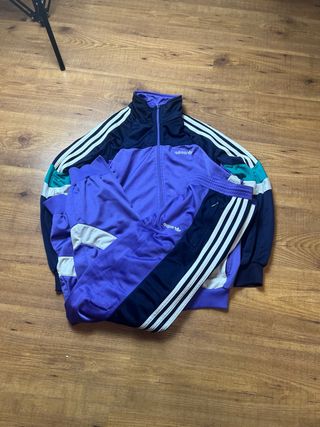 Conjunto Chándal Adidas Vintage Y2K Morado