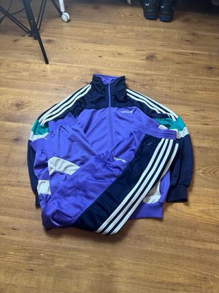 Conjunto Chándal Adidas Vintage Y2K Morado