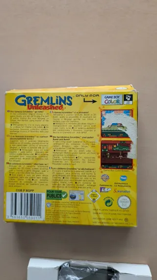 Gremlins: Unleashed - Game Boy Color PAL ESP