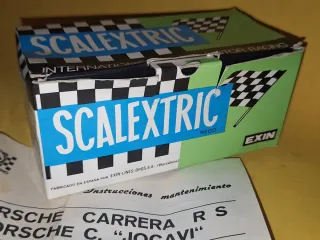 Scalextric Caja e instr original Porsche Jocavi