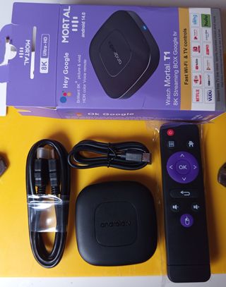 Android TV Box T1 4K Wifi 2/1