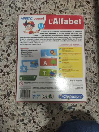 Puzzle L'Alfabet Clementoni 3-5 años