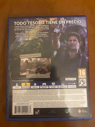 Uncharted 4: El Desenlace del Ladrón PS4