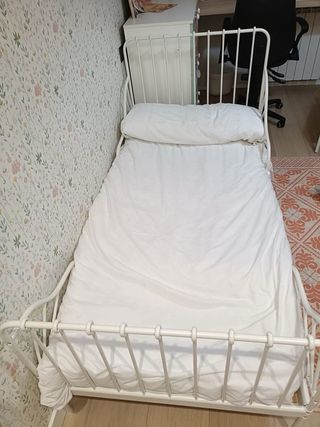 Cama infantil extensible Minnen blanca