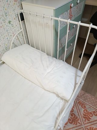 Cama infantil extensible Minnen blanca