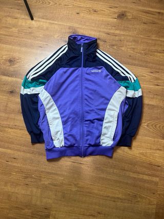 Chaqueta Adidas Vintage Y2K Morado Azul