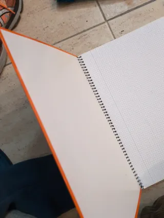 Libretas Oxford: 2 cuadros, 1 rayas