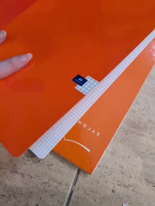 Libretas Oxford: 2 cuadros, 1 rayas