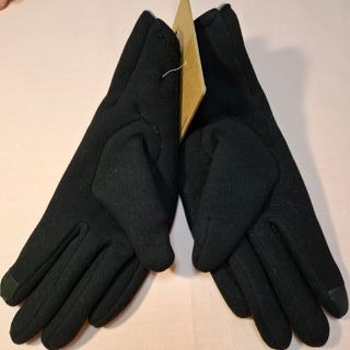 Guantes STAR negros invierno forrados