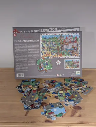 Puzzle DJECO 54 piezas observación. Urge VENTA!!