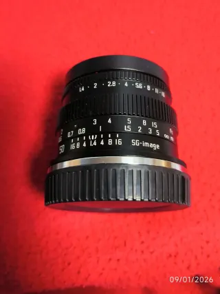 SGimage 50mm F1.4 APS-C. Montura Nikon Z