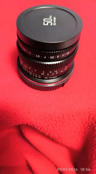 SGimage 50mm F1.4 APS-C. Montura Nikon Z