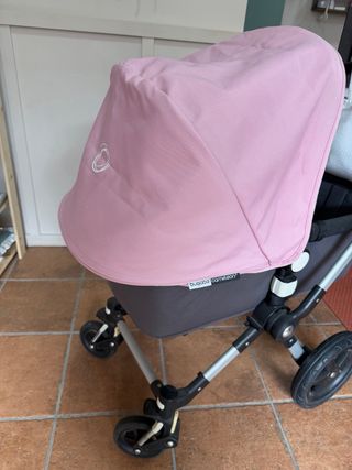 Saco y capota Bugaboo Cameleon rosa