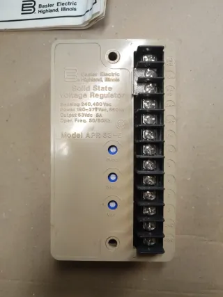 Regolatore di Tensione Basler Electric APR 63-5