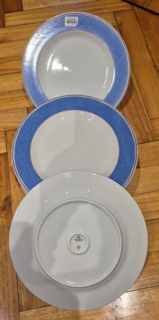 12 Bajo platos Porcelana Vista Alegre
