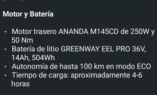 Bicicleta Eléctrica Schiano Jupiter