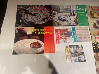50 Revistas de ganchillo(tapetes, paños, manteles)