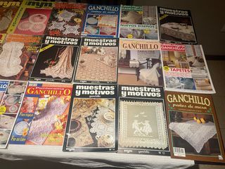 50 Revistas de ganchillo(tapetes, paños, manteles)