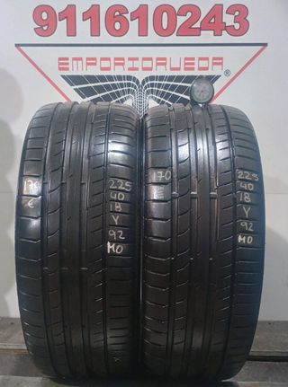 225 40 18 Y CONTINENTAL RUEDA AL 90% VIDA UTIL