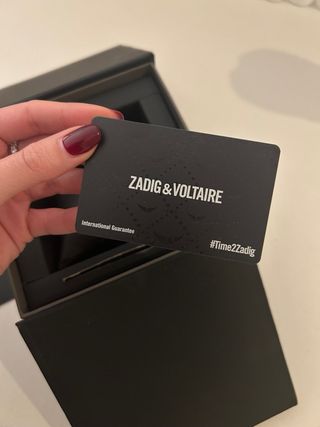 Reloj Zadig & Voltaire Mujer Blanco y Plateado