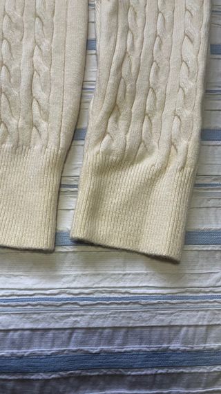 Jersey Polo Ralph Lauren trenzado beige - original