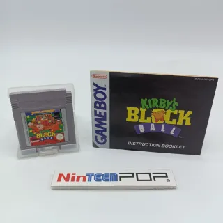 Kirby's Block Ball Nintendo Game Boy