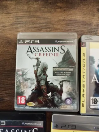 Pack 5 Juegos Assassin's Creed PS3