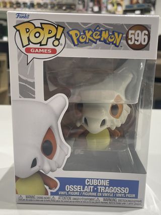 Funko Pop Pokémon 596 Cubone Osselait • Tragosso
