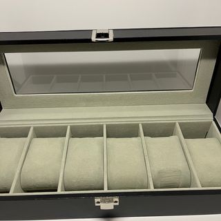 Scatola per orologi nera