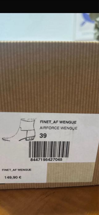 Botas cowboy Unisa piel marrón T39