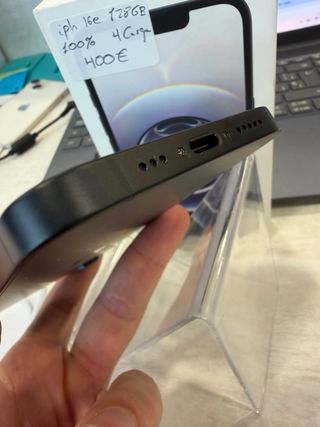 iPhone 16e 128GB con solo 4 cargas !!!!!