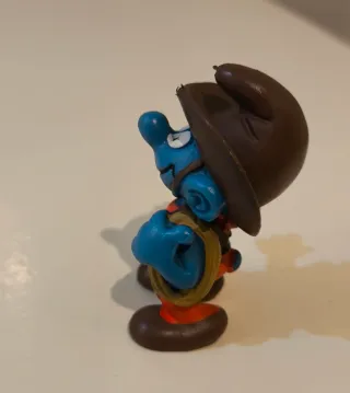 Pitufo Vaquero. Cowboy. Año 1981