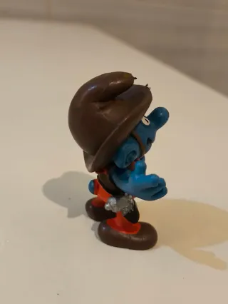 Pitufo Vaquero. Cowboy. Año 1981