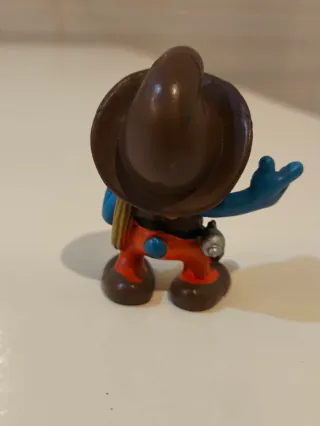 Pitufo Vaquero. Cowboy. Año 1981