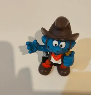 Pitufo Vaquero. Cowboy. Año 1981