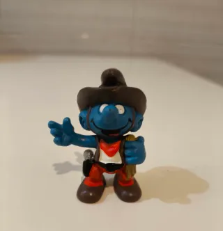 Pitufo Vaquero. Cowboy. Año 1981