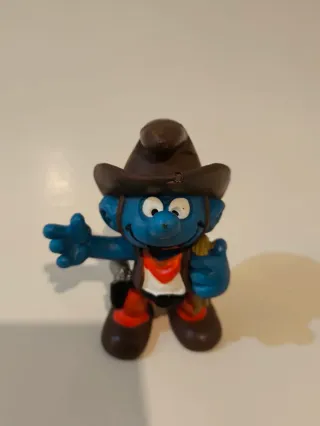 Pitufo Vaquero. Cowboy. Año 1981