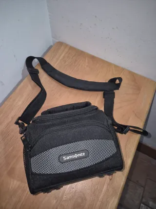 Bolso Cámara Fotos Samsonite Negro