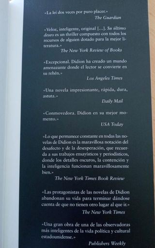 JOAN DIDION SU ULTIMO DESEO