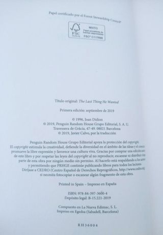 JOAN DIDION SU ULTIMO DESEO