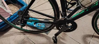 Bicicleta Carretera Scott Negra y Verde talla s