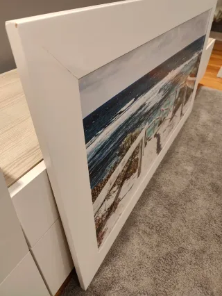 Lienzo Mar Playa 137x77cm