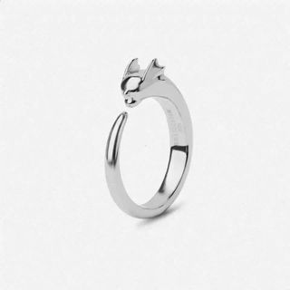 Anillo Dratini Plata Ajustable Pokemon