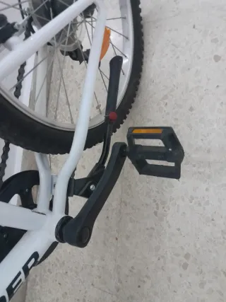 Bicicleta Rockrider ST120 20 Blanca